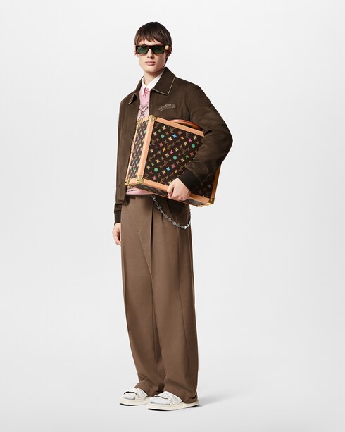 Discontinued Product Obs 9 Jaqueta de Suede de Vitelo Bordada | Louis Vuitton ®