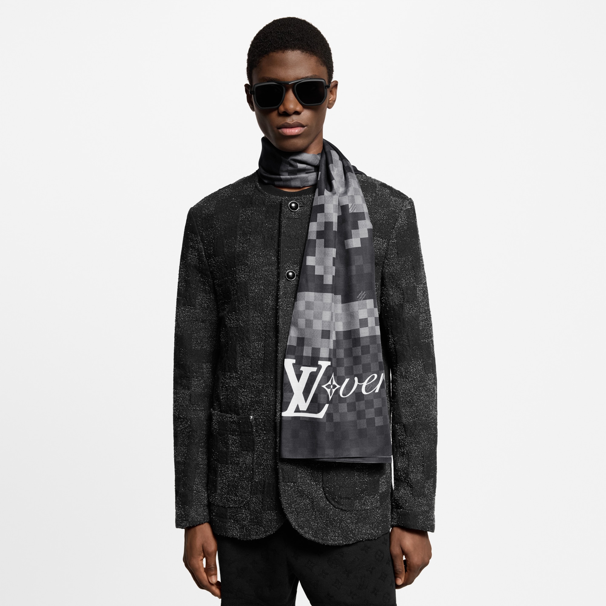 S00 Accesorios Bufandas Estola Damoflage | Louis Vuitton ® (Ampliar producto)