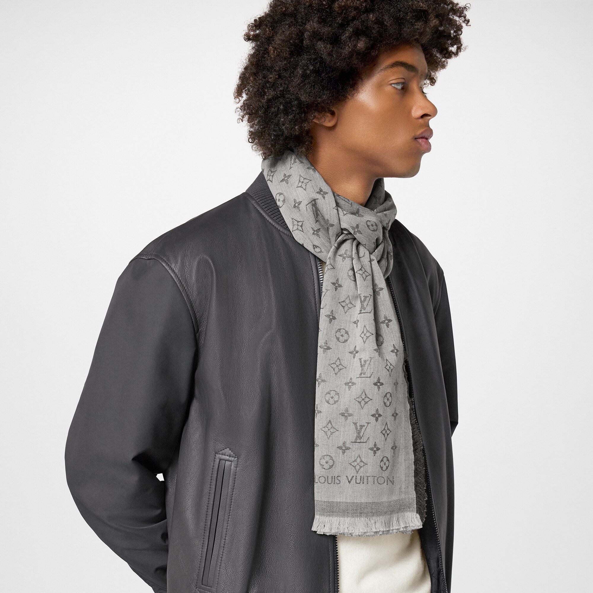 S00 Accesorios Bufandas Estola Essential Monograma | Louis Vuitton ® (Ampliar producto)