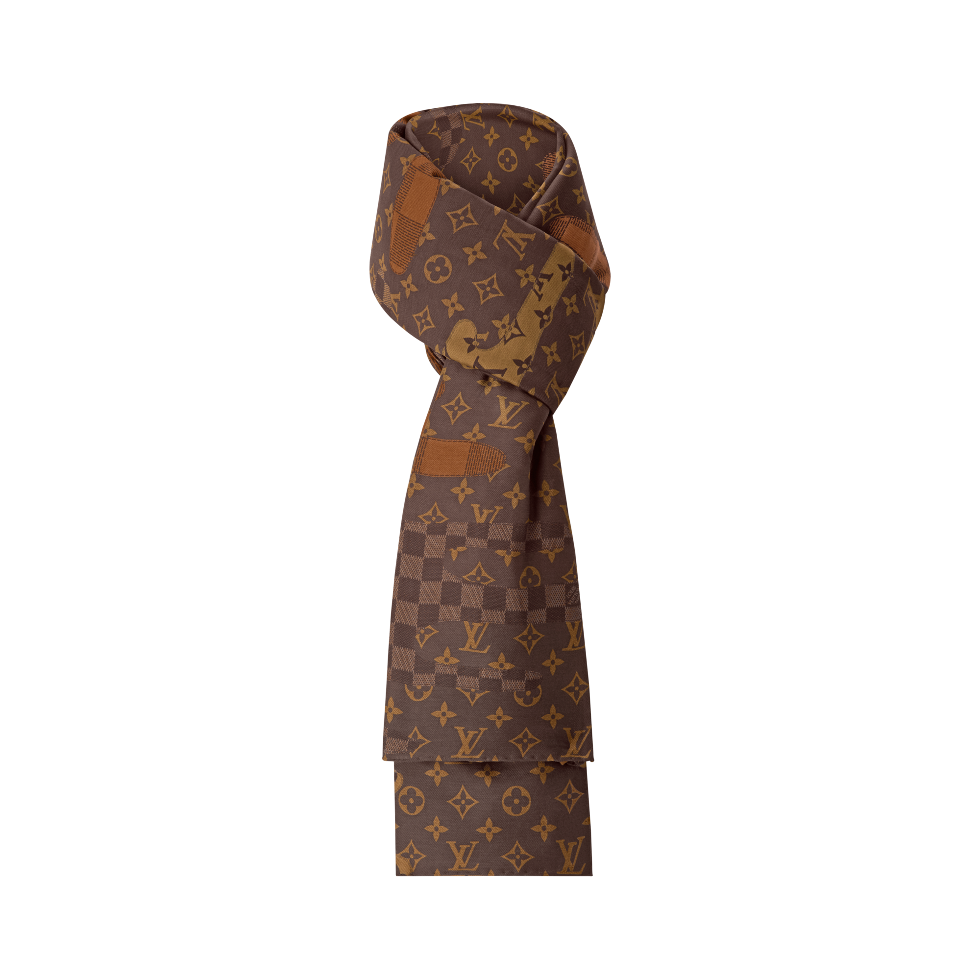 S00 Accesorios Bufandas Estola Monogram Landscape | Louis Vuitton ® (Ampliar producto)