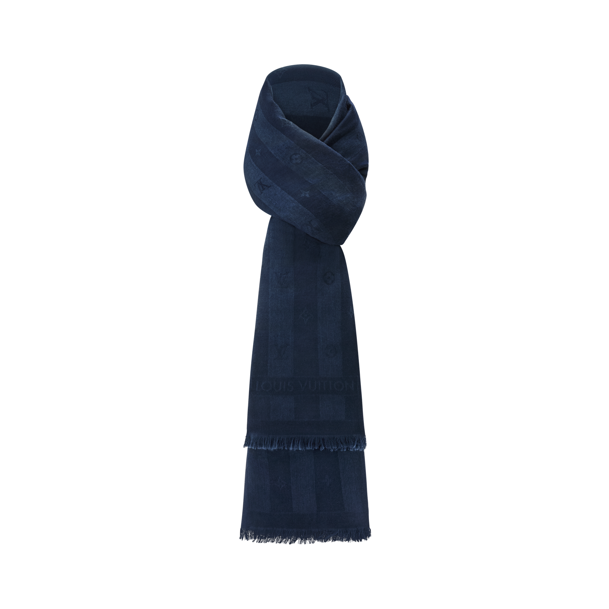 S00 Accesorios Bufandas Estola Monogram Stripy | Louis Vuitton ® (Ampliar producto)