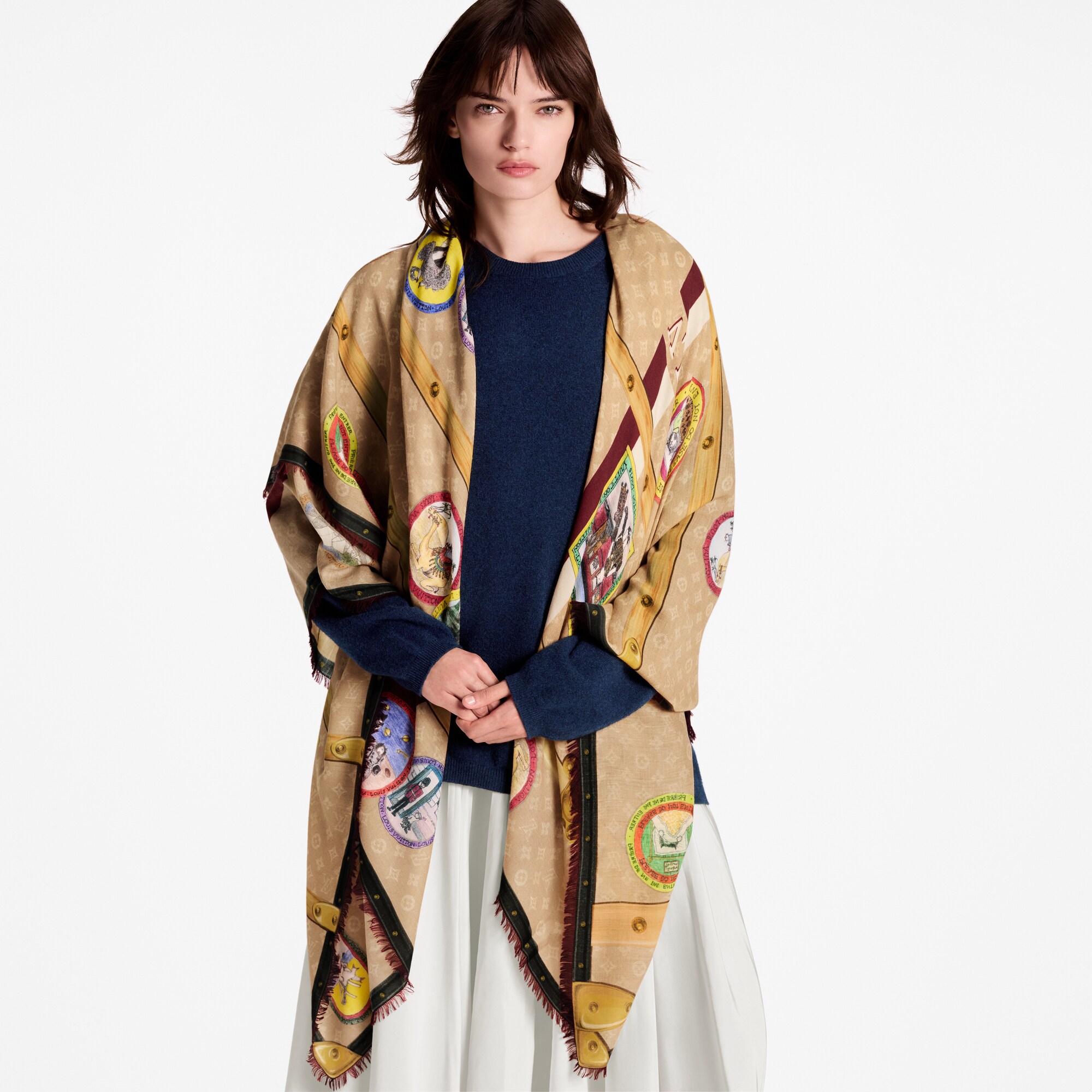 S00 Accesorios Chales y estolas Estola My LV Trunk | Louis Vuitton ® (Ampliar producto)