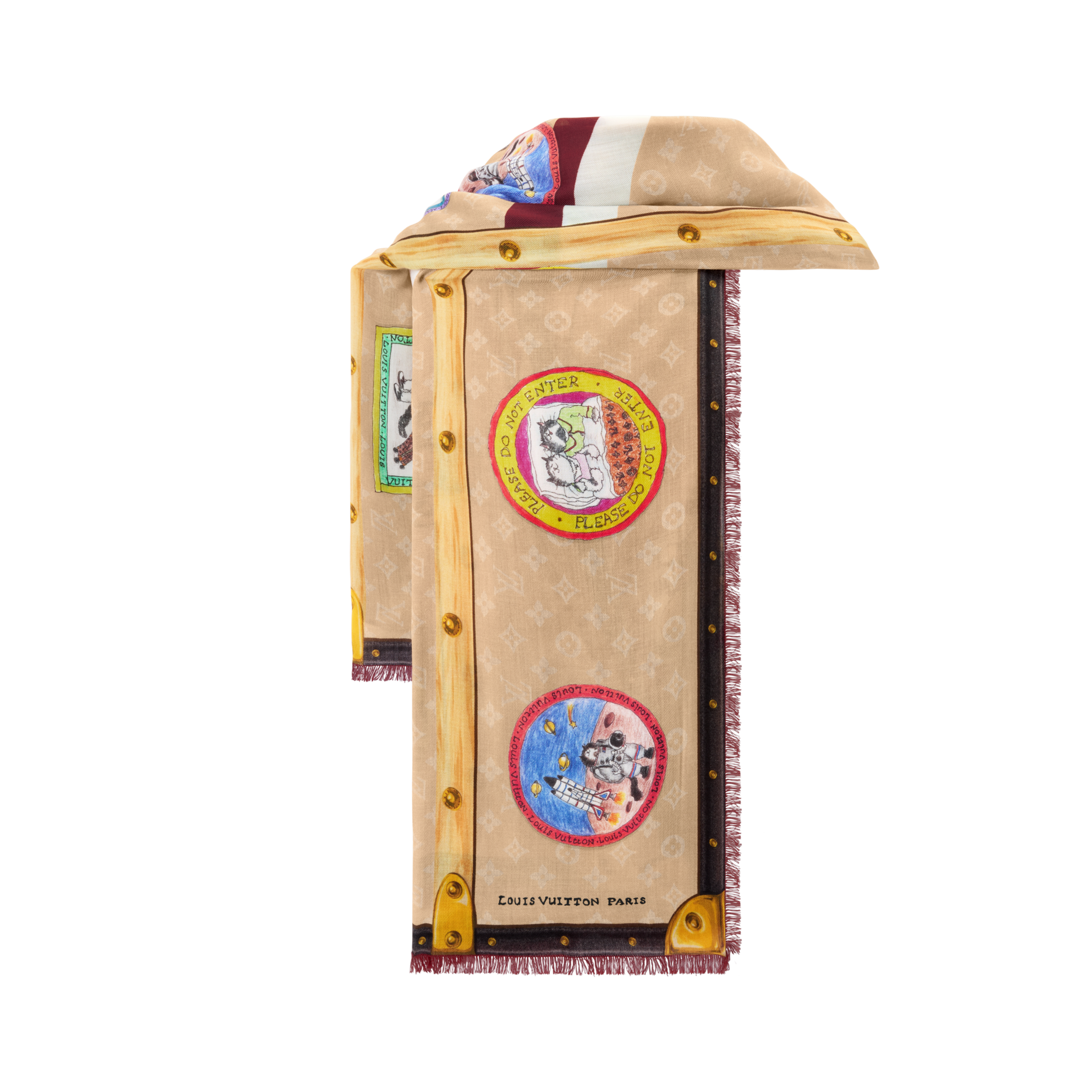 S00 Accesorios Chales y estolas Estola My LV Trunk | Louis Vuitton ® (Ampliar producto)