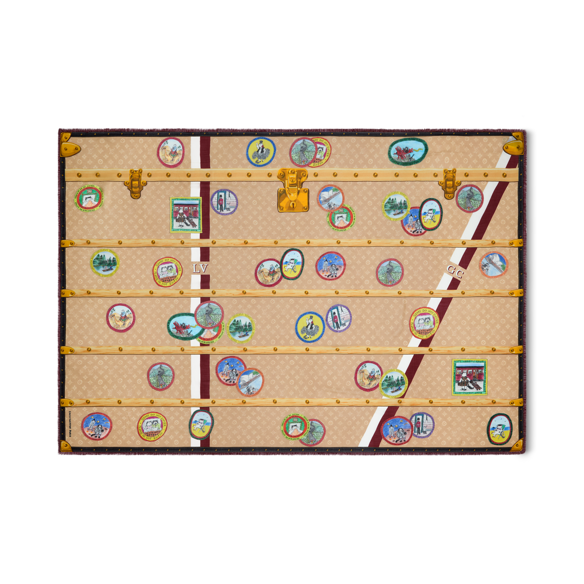 S00 Accesorios Chales y estolas Estola My LV Trunk | Louis Vuitton ® (Ampliar producto)