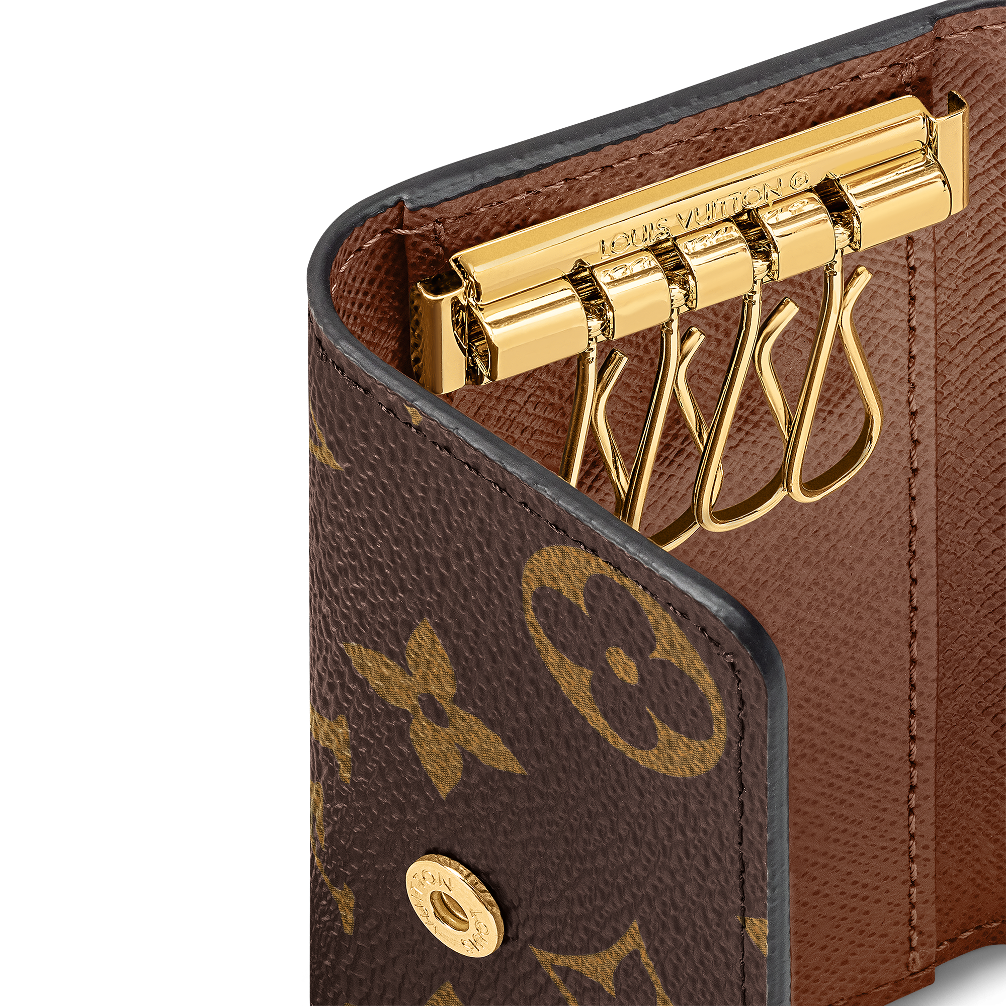 Monogram Carteras y artículos de piel pequeños Todas las carteras y artículos de piel pequeños Estuche para llaves con 4 ganchos | Louis Vuitton ® (Ampliar producto)