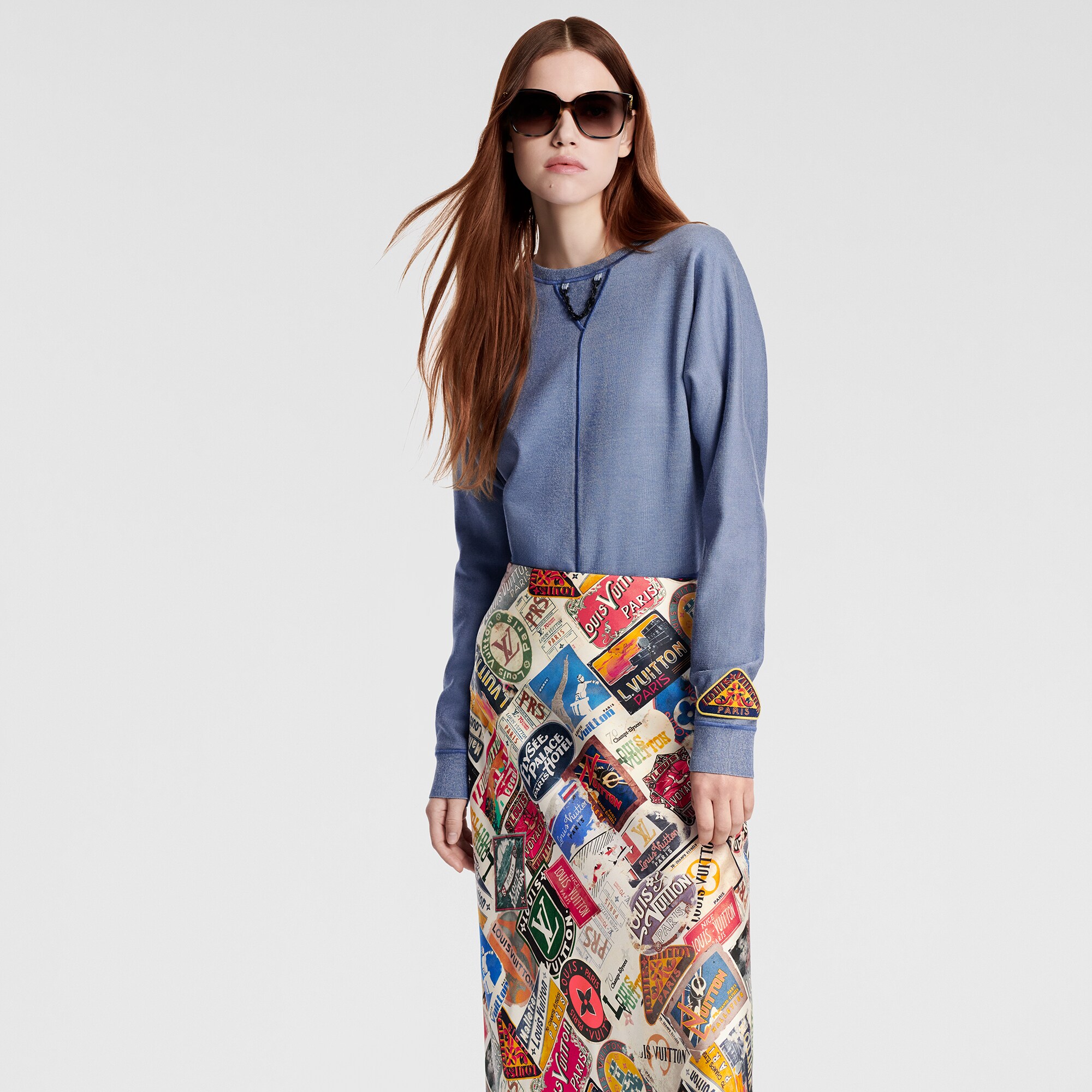  Ready to Wear Faldas y shorts Falda al bies Elysee Palace | Louis Vuitton ® (Ampliar producto)