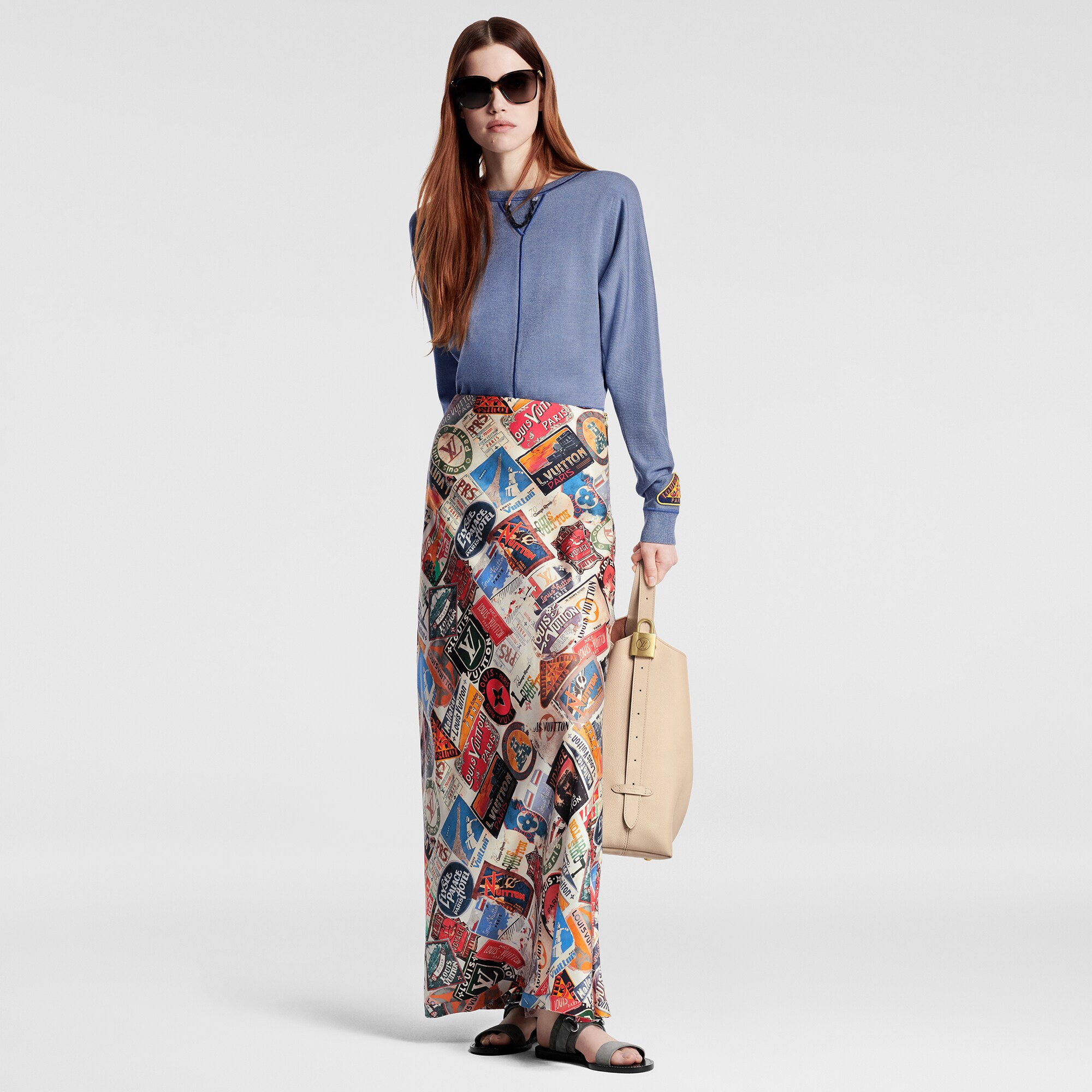  Ready to Wear Faldas y shorts Falda al bies Elysee Palace | Louis Vuitton ® (Ampliar producto)