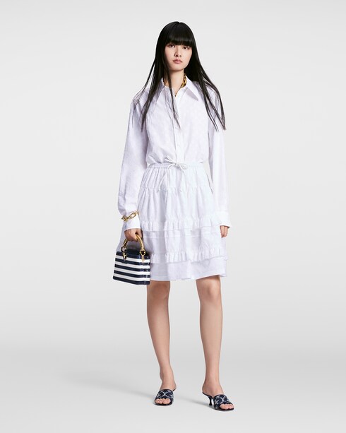 Monogram Other Ready-to-Wear Saias e Shorts Saia Texturizada com Monogram | Louis Vuitton ®