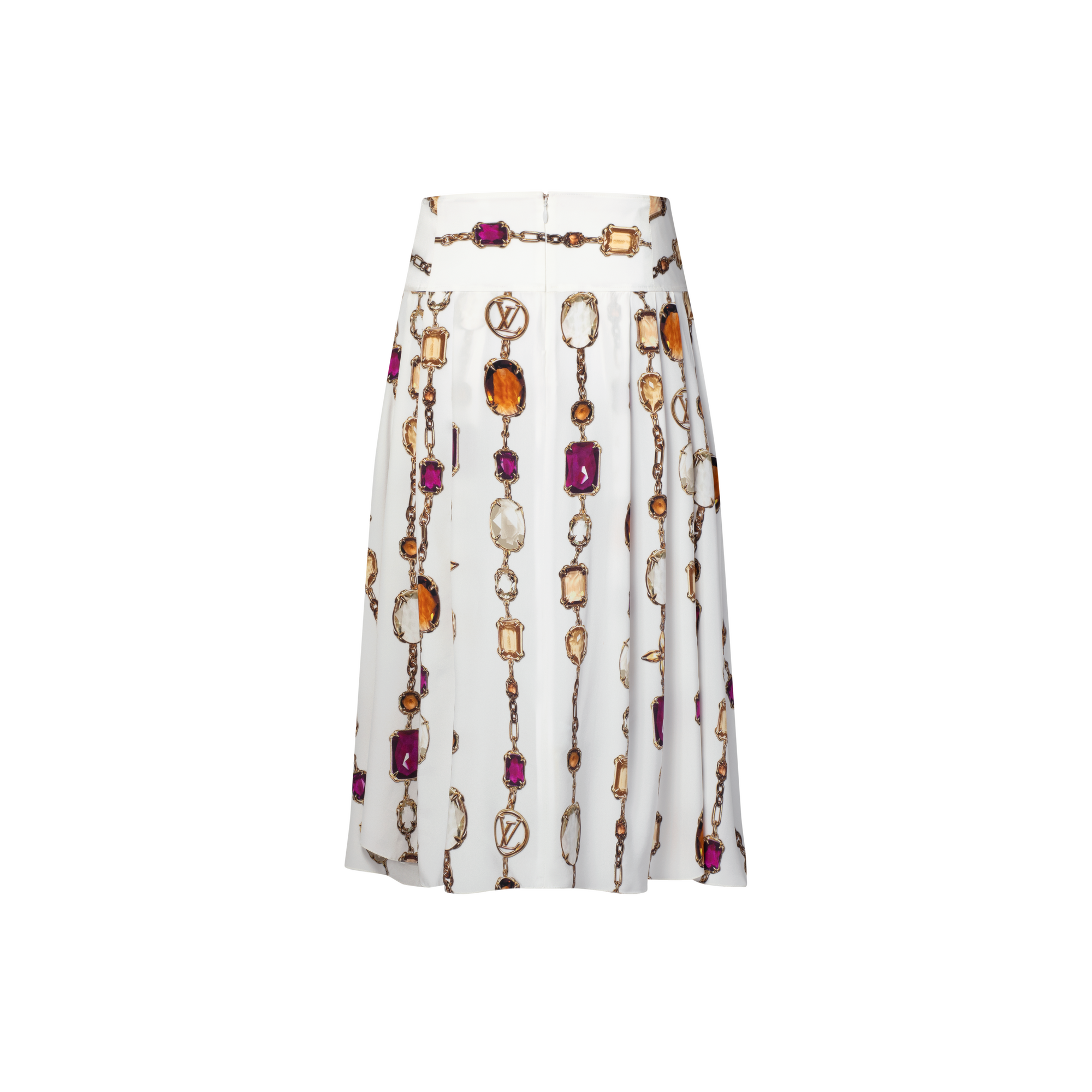  Ready to Wear Faldas y shorts Falda midi con estampado | Louis Vuitton ® (Ampliar producto)