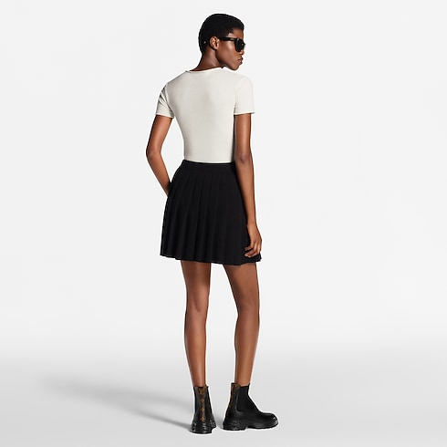 Ready to Wear Faldas y shorts Falda plisada de punto Mahina | Louis Vuitton ® (Ampliar producto)