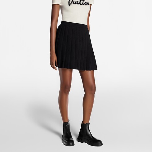 Ready to Wear Faldas y shorts Falda plisada de punto Mahina | Louis Vuitton ® (Ampliar producto)