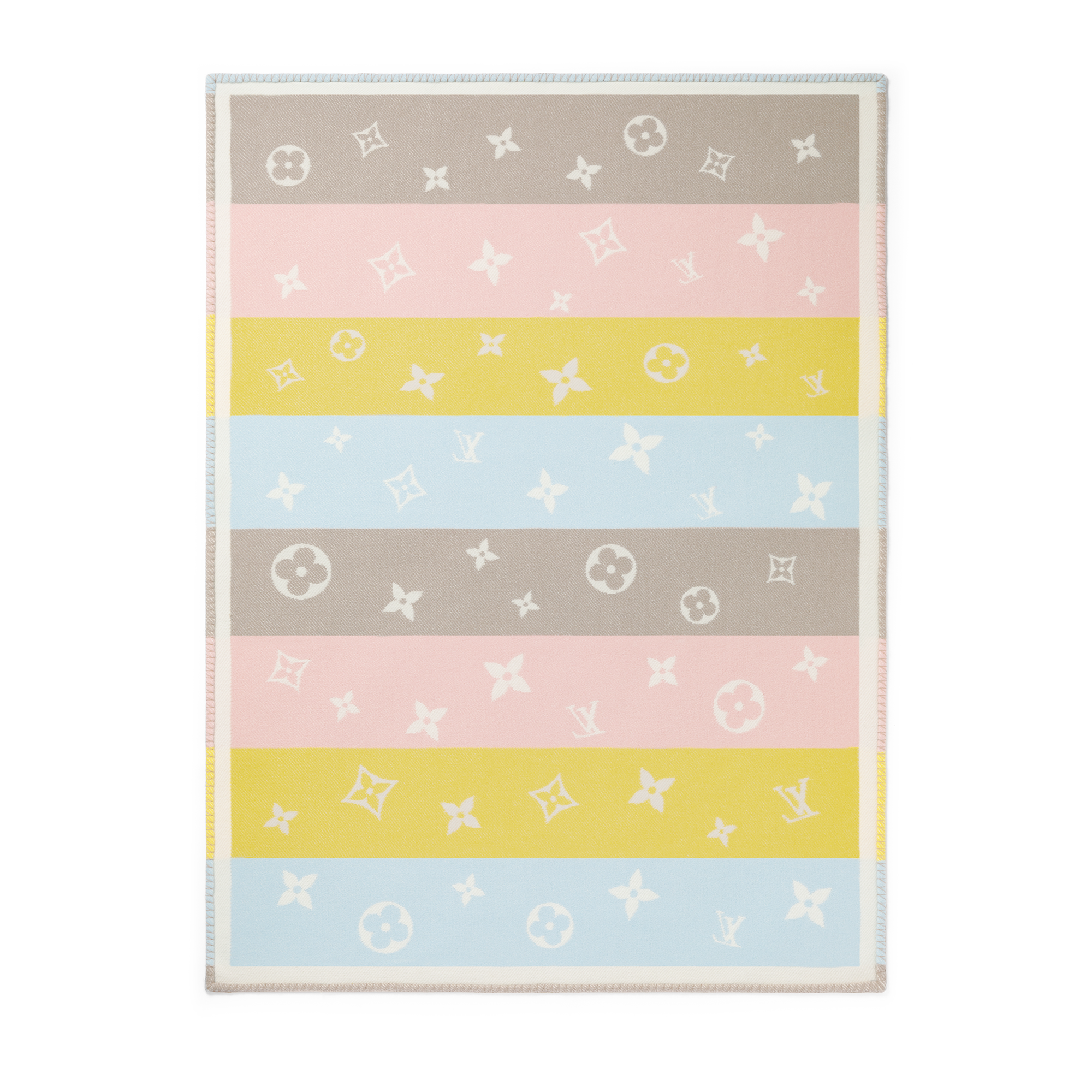S00 Regalos para bebés } Frazada Meli-Melo en tartán | Louis Vuitton ® (Ampliar producto)