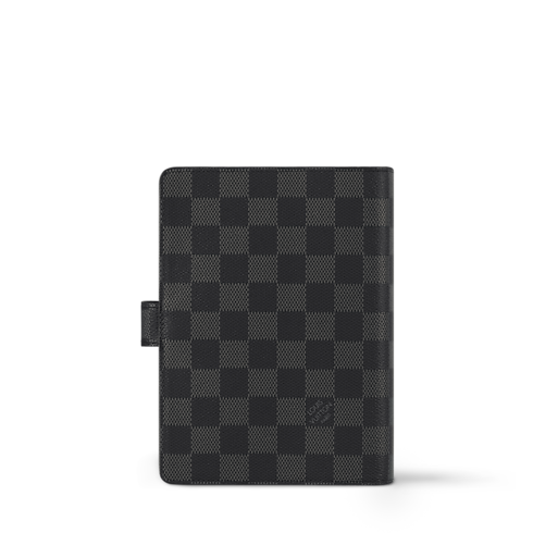 Damier Graphite Librería Papelería y Escritura Funda de agenda de anillas mediana | Louis Vuitton ® (Ampliar producto)