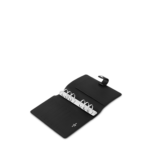 Damier Graphite Librería Papelería y Escritura Funda de agenda de anillas mediana | Louis Vuitton ® (Ampliar producto)