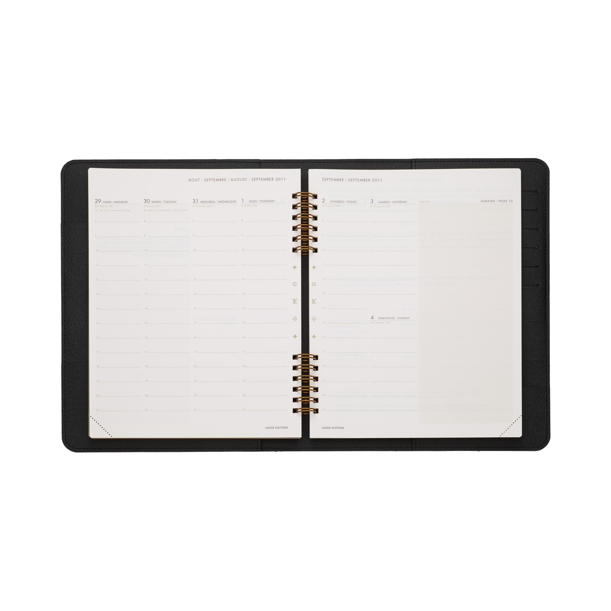 Damier Graphite Librería Papelería y Escritura Funda de agenda de escritorio | Louis Vuitton ® (Ampliar producto)