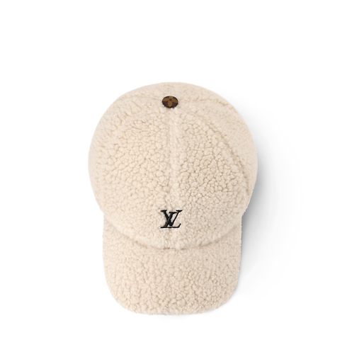 Gorra LV League en tejido de rizo de lana vista interior