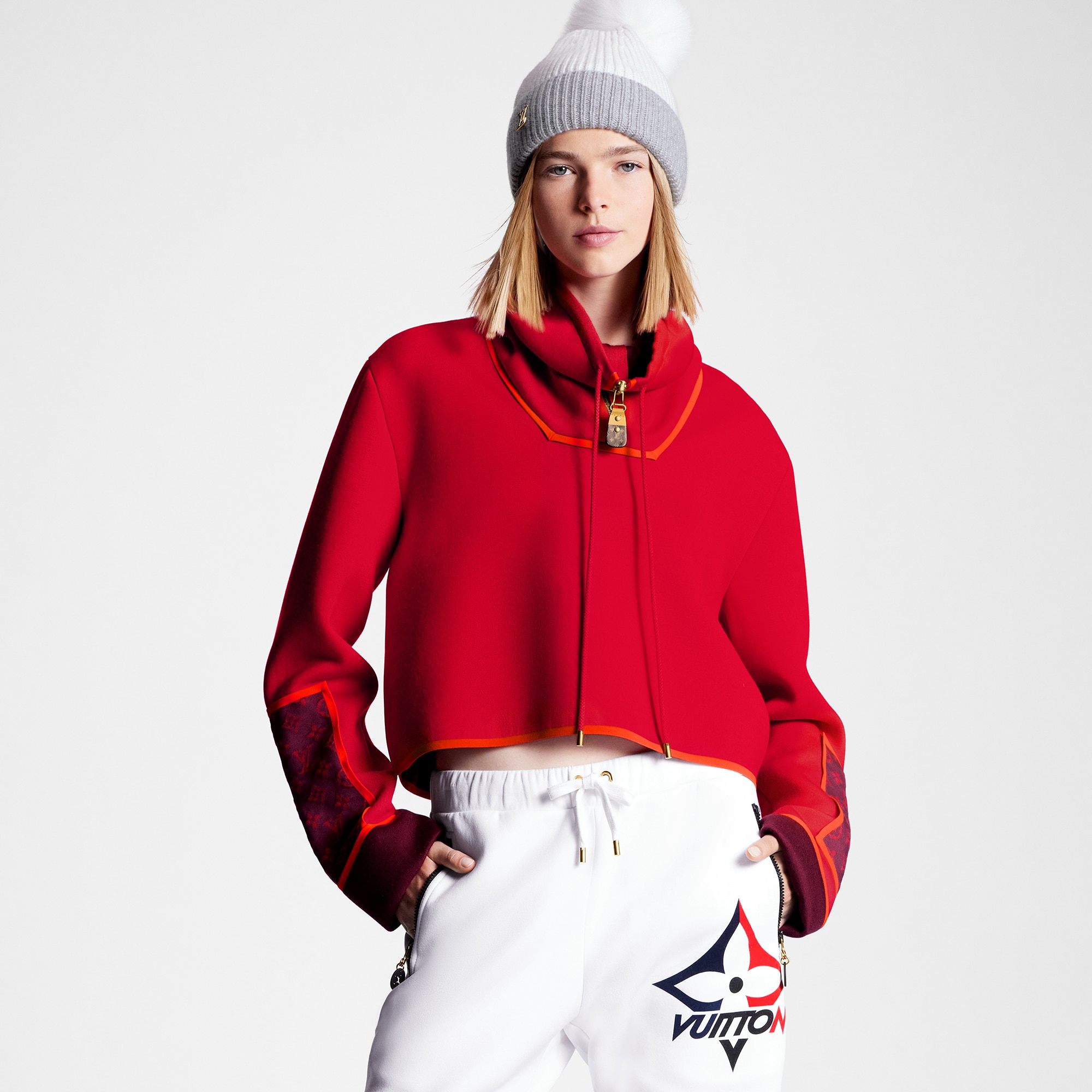 S00 Accesorios Sombreros y guantes Gorro beanie LV Cold Spark | Louis Vuitton ® (Ampliar producto)