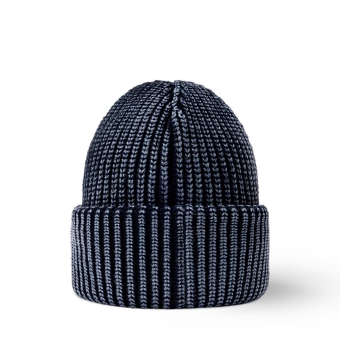 Gorro lavado con logotipo vista trasera