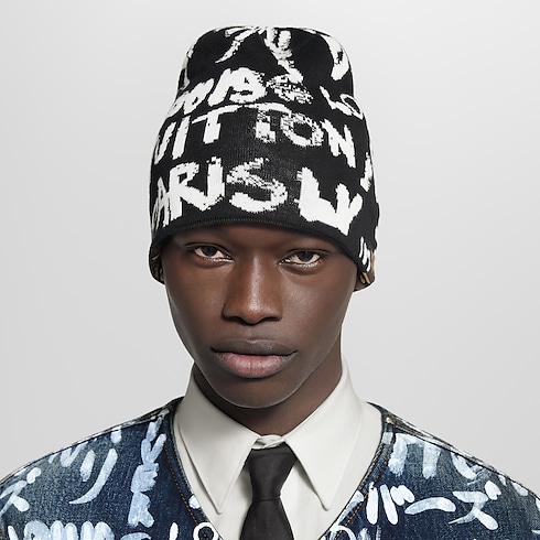 S00 Accesorios Sombreros, gorros y guantes Gorro LV Fit Scribble | Louis Vuitton ® (Ampliar producto)