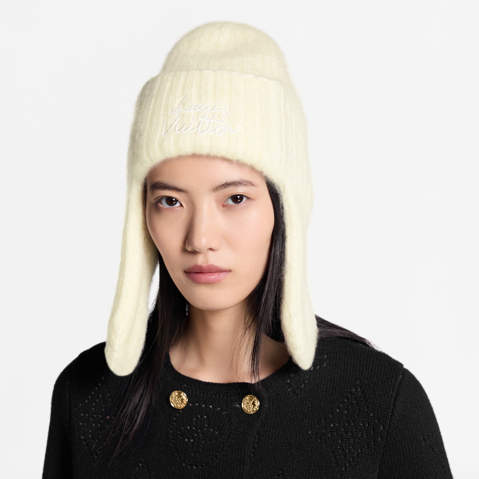 S00 Accesorios Sombreros y guantes Gorro LV Script | Louis Vuitton ® (Ampliar producto)