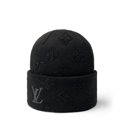 Gorro Monogram Reporter vista lateral