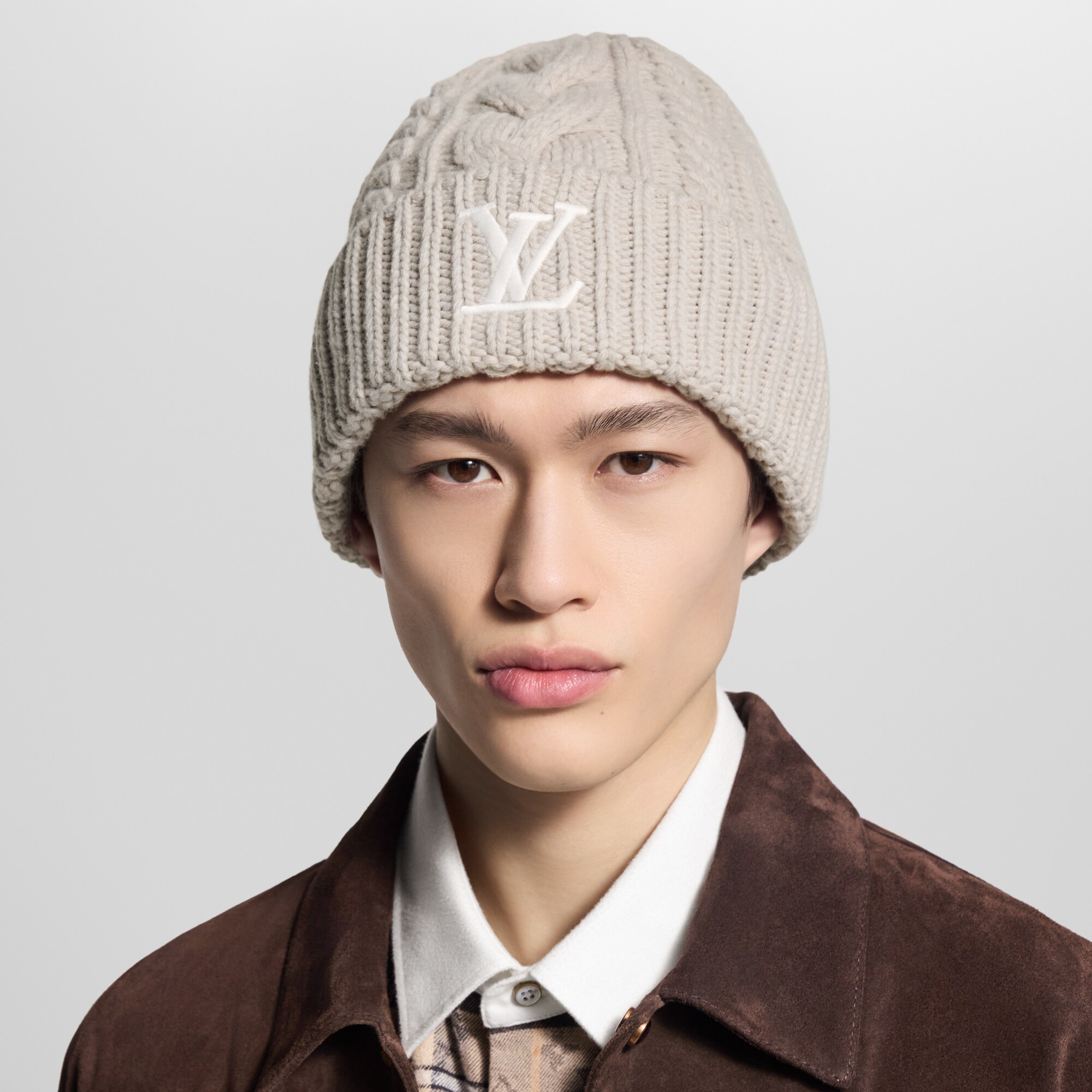 S00 Accesorios Sombreros, gorros y guantes Gorro Only LV de punto de ochos | Louis Vuitton ® (Ampliar producto)