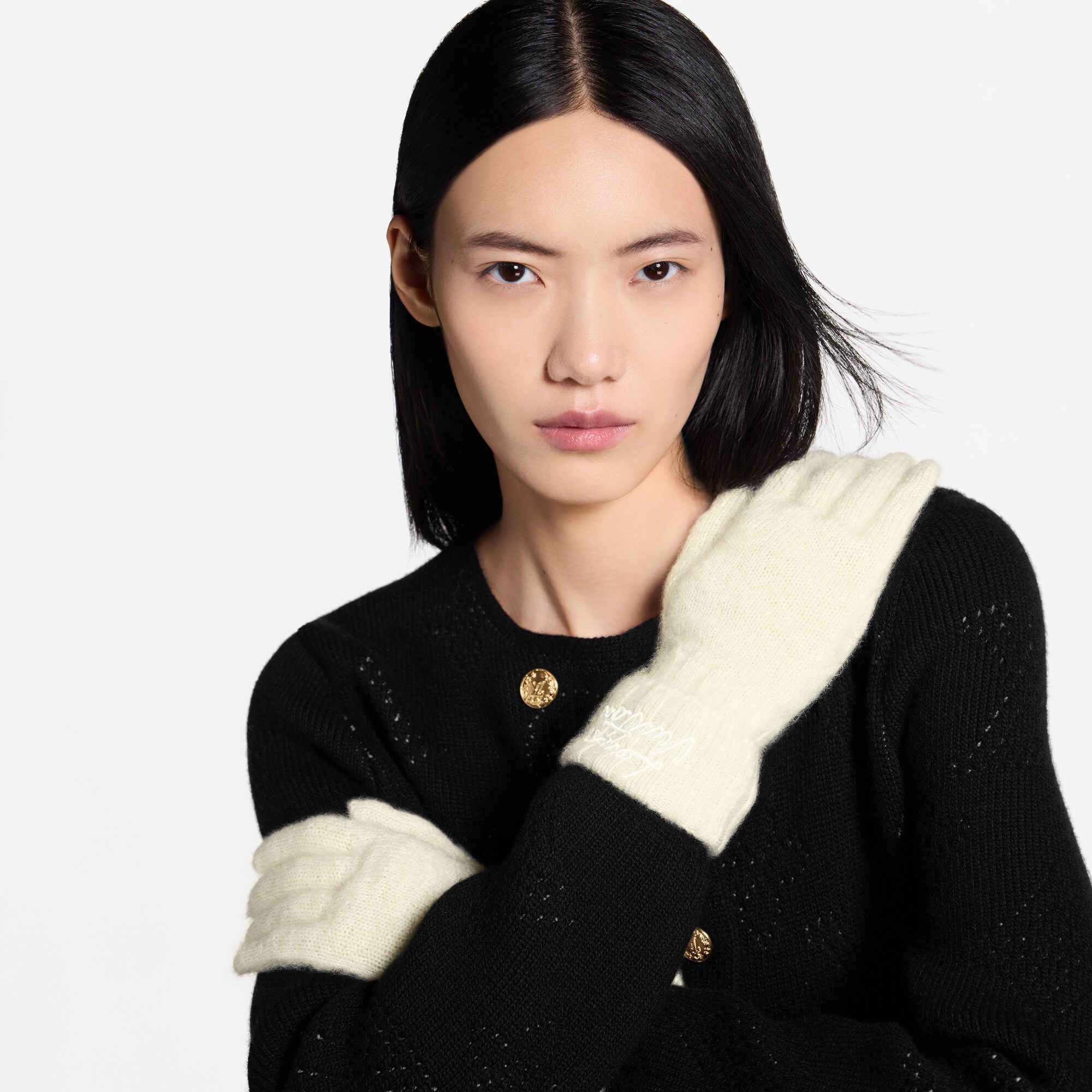 S00 Accesorios Sombreros,guantes y calcetines Guantes LV Script | Louis Vuitton ® (Ampliar producto)