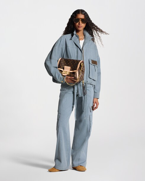 Ready-to-Wear Pants Utility Pocket Washed Denim Jeans | Louis Vuitton ®