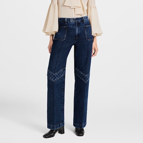 Ready to Wear Pantalones Jeans con motivo Monograma | Louis Vuitton ® (Ampliar producto)