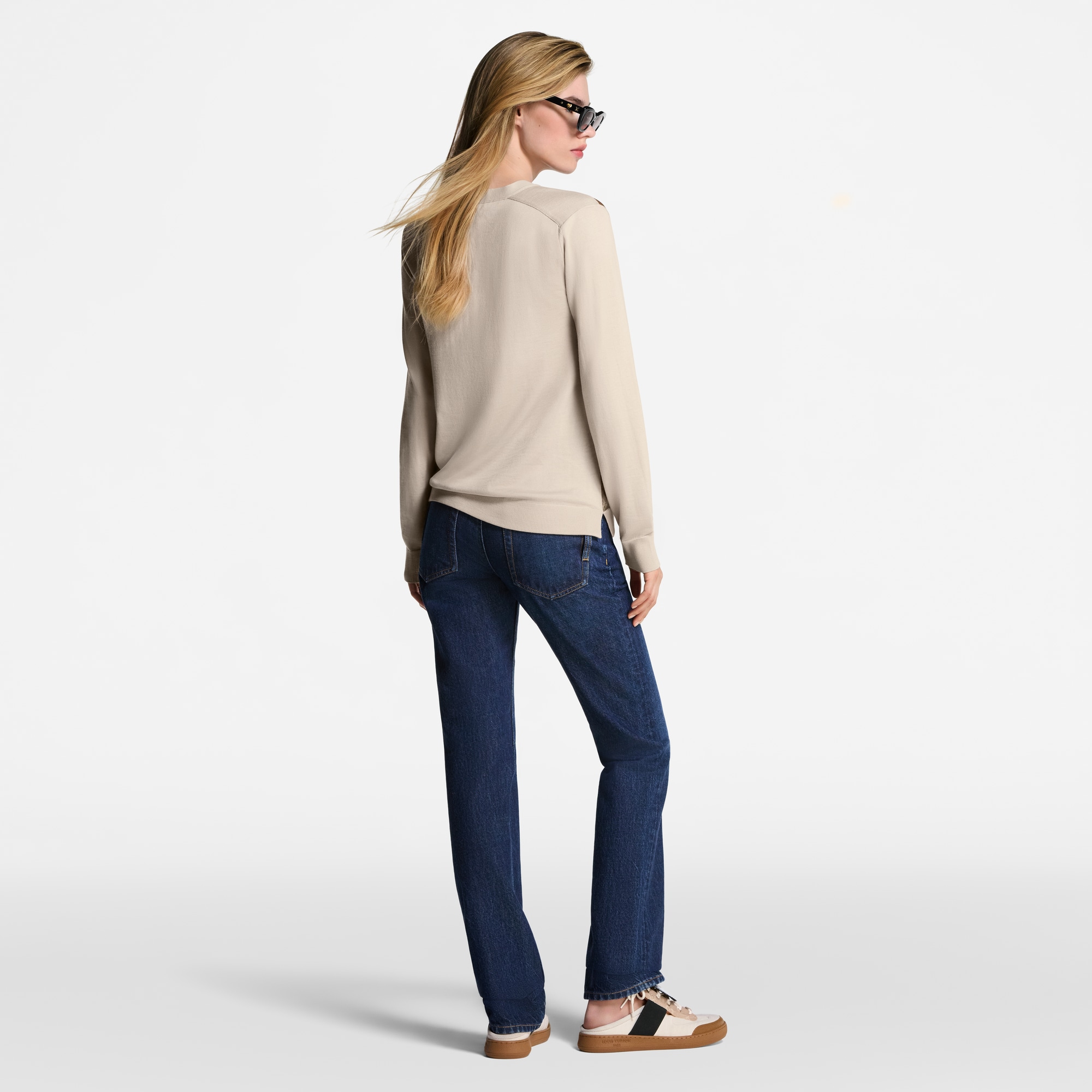 Ready to Wear Pantalones Jeans de corte recto con efecto lavado | Louis Vuitton ® (Ampliar producto)