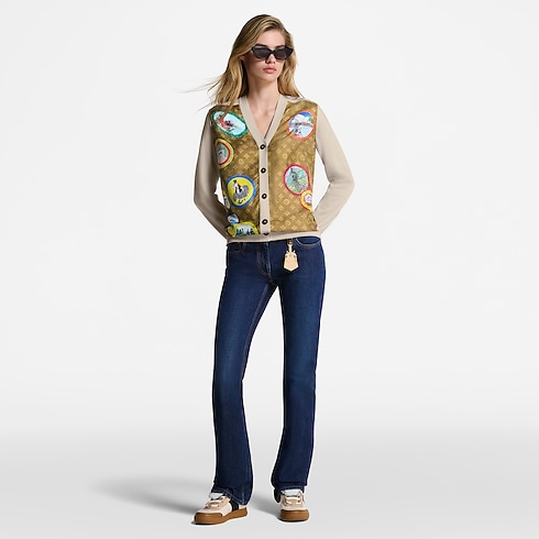 Ready to Wear Pantalones Jeans de corte recto con efecto lavado | Louis Vuitton ® (Ampliar producto)