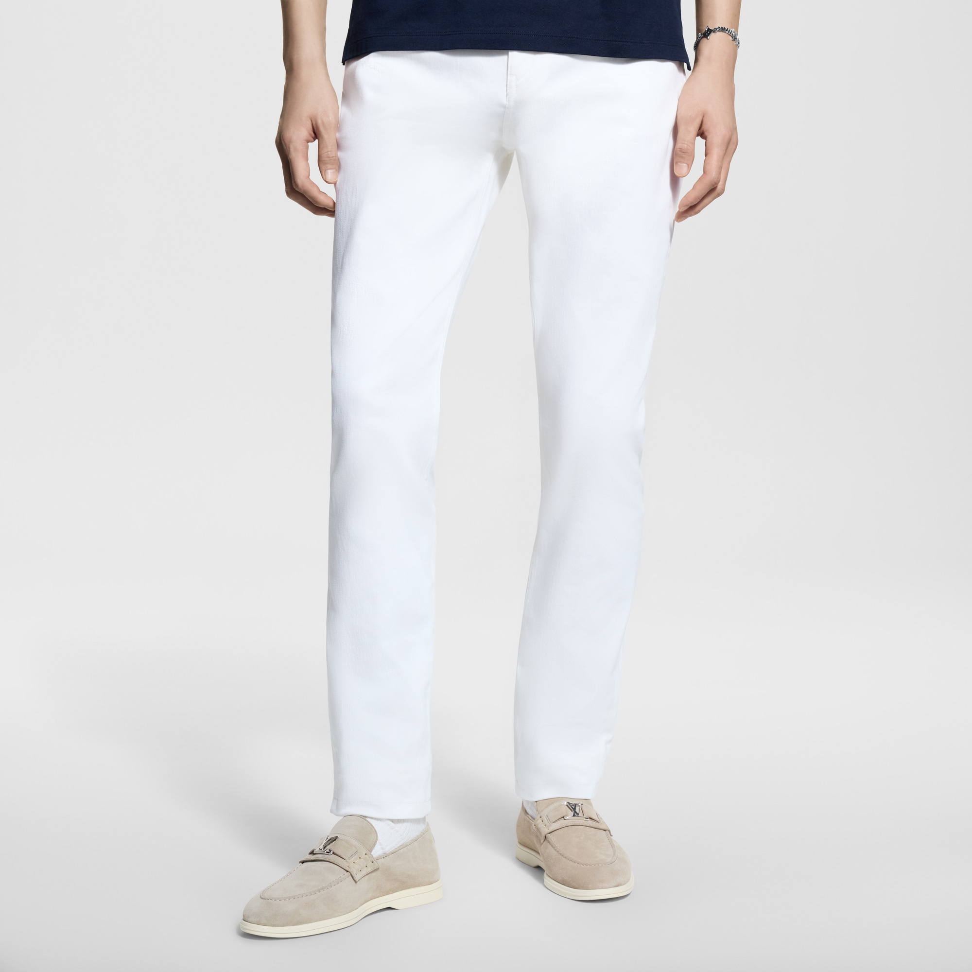  Ready to Wear Mezclilla Jeans de corte slim elásticos | Louis Vuitton ® (Ampliar producto)