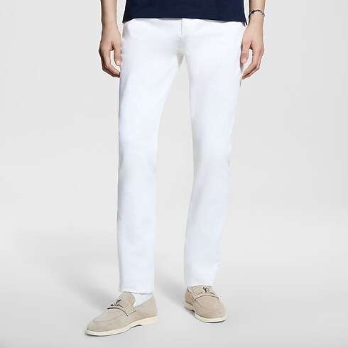 Ready to Wear Mezclilla Jeans de corte slim elásticos | Louis Vuitton ® (Ampliar producto)