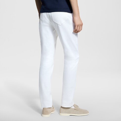 Ready to Wear Mezclilla Jeans de corte slim elásticos | Louis Vuitton ® (Ampliar producto)