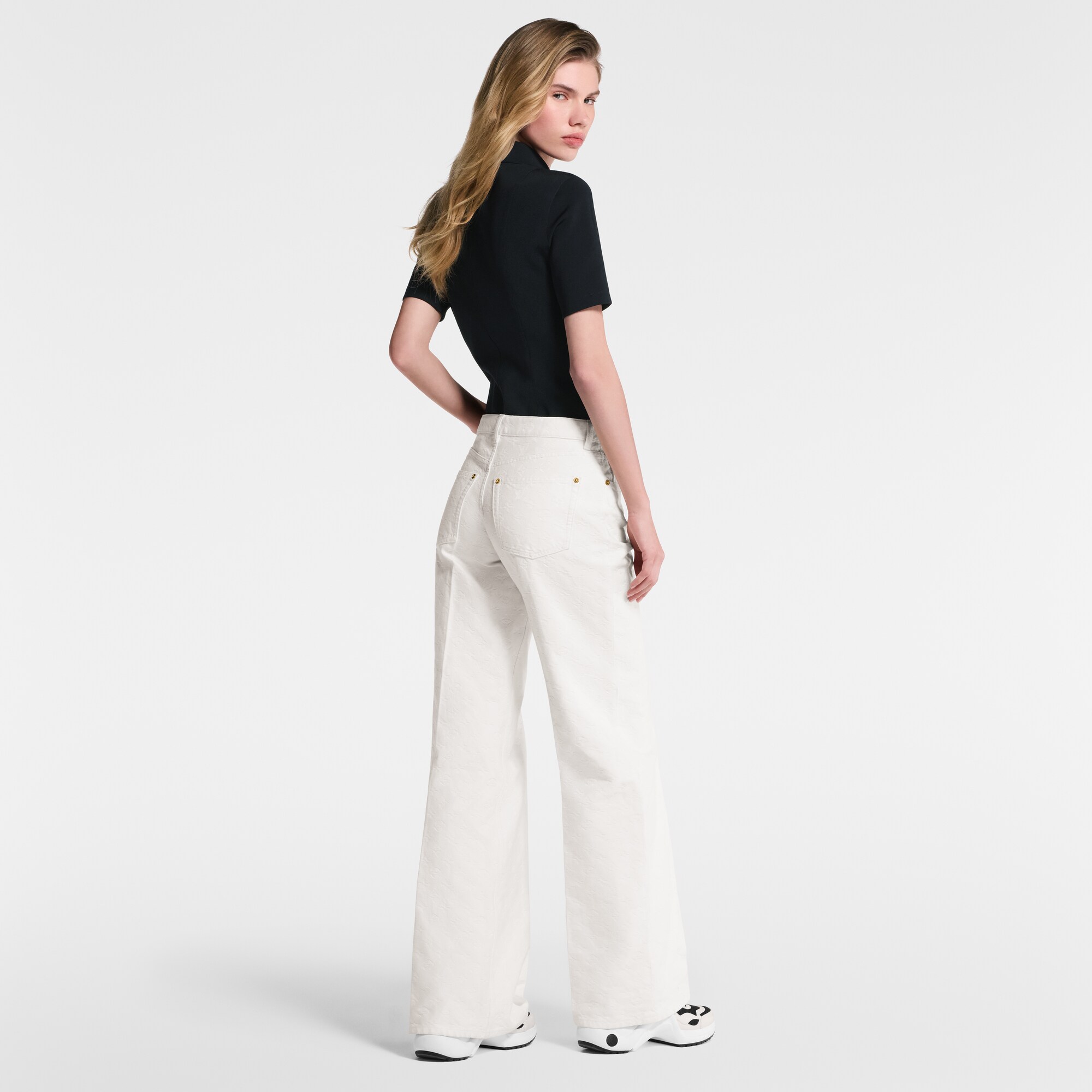  Ready to Wear Pantalones Jeans Monograma en Jacquard | Louis Vuitton ® (Ampliar producto)