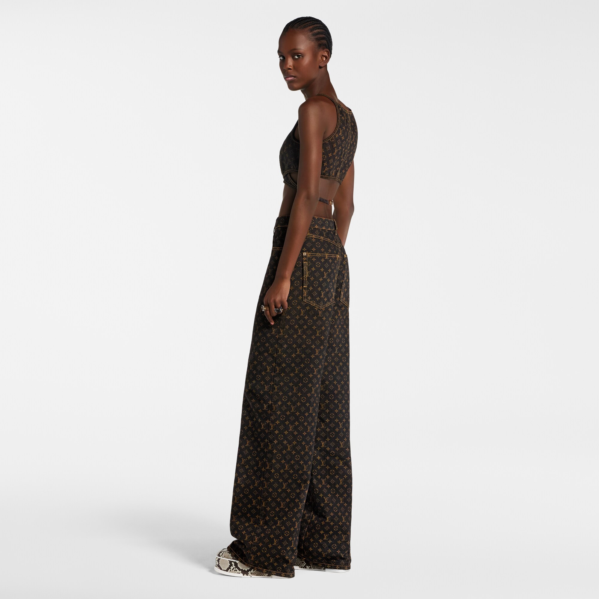  Ready to Wear Pantalones Jeans rectos Monograma | Louis Vuitton ® (Ampliar producto)