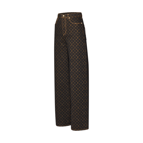 Ready to Wear Pantalones Jeans rectos Monograma | Louis Vuitton ® (Ampliar producto)