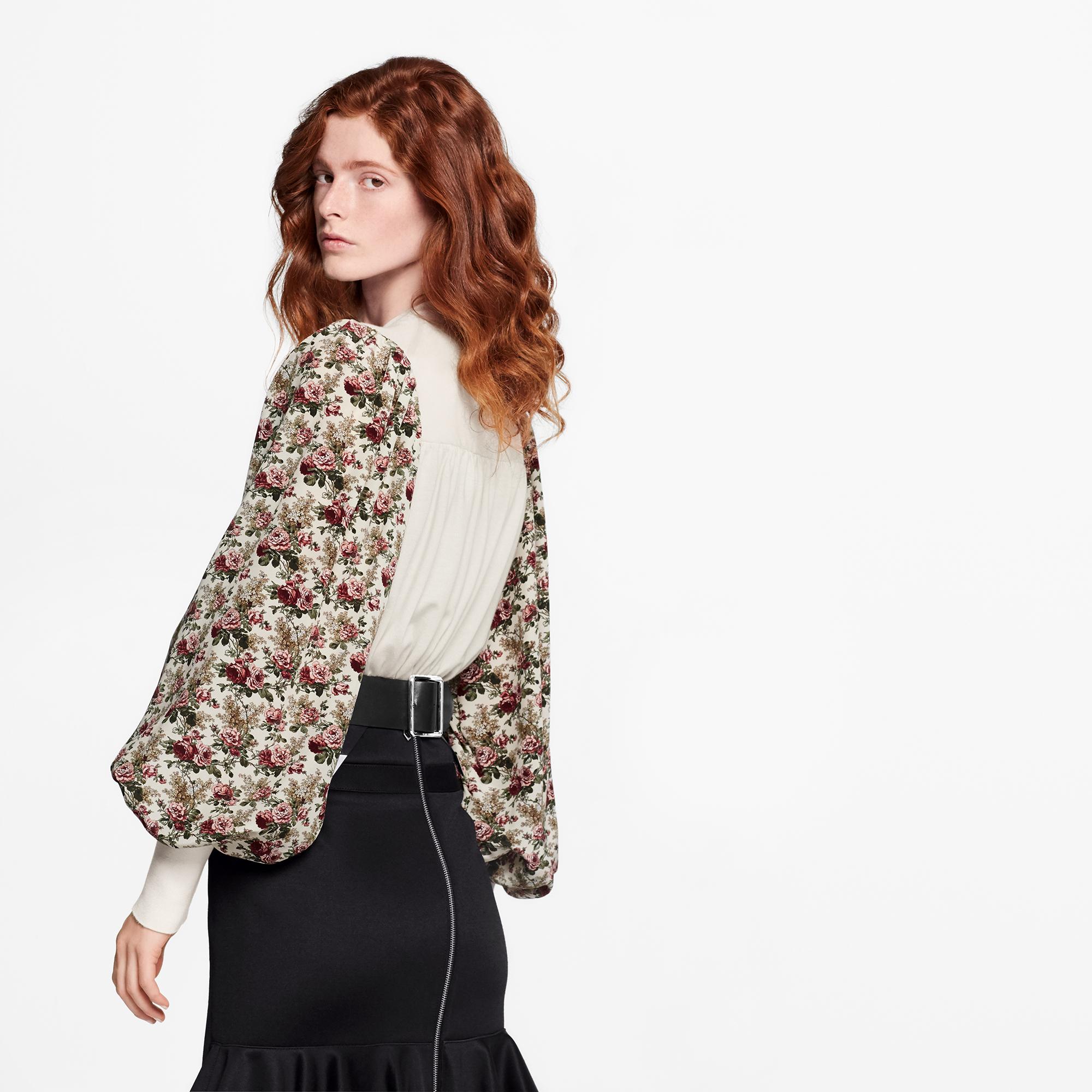  Discontinued Product Obs 1 Jersey bimateria con motivo floral | Louis Vuitton ® (Ampliar producto)