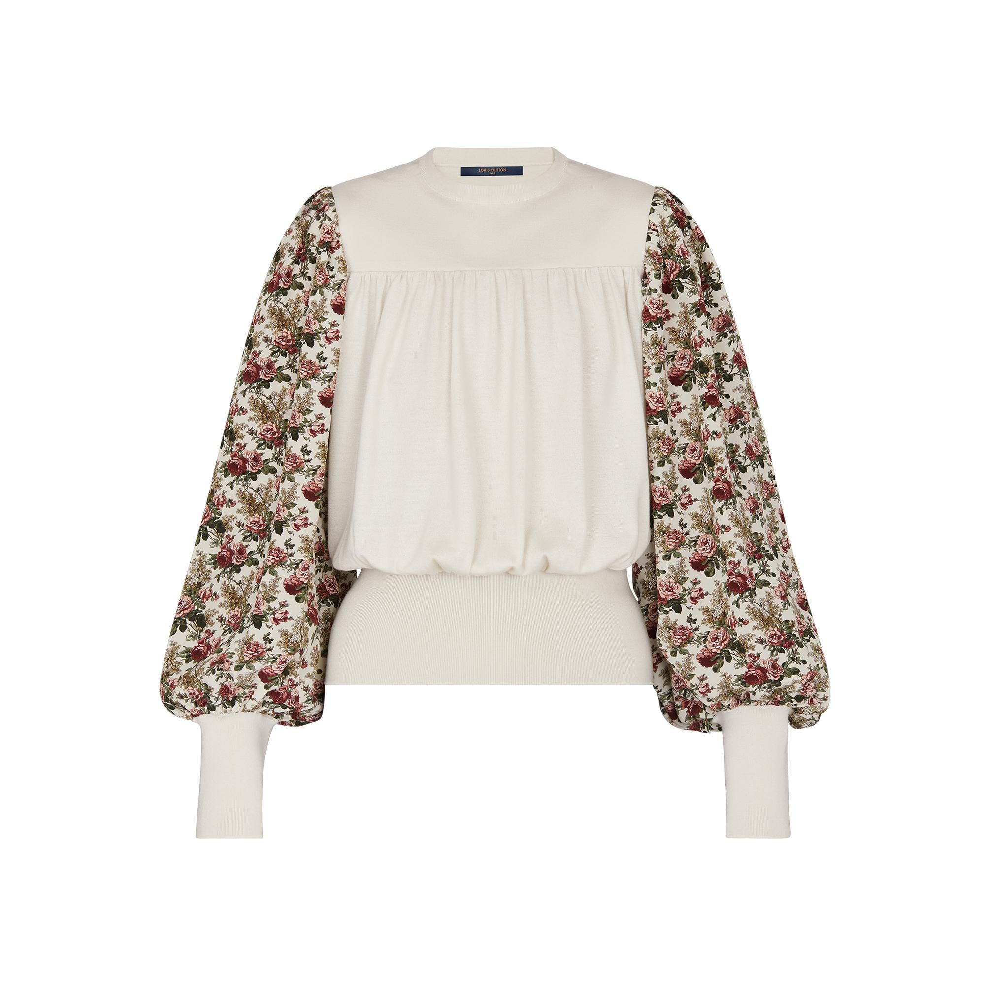  Discontinued Product Obs 1 Jersey bimateria con motivo floral | Louis Vuitton ® (Ampliar producto)