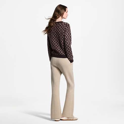 Ready-to-Wear Prendas Tejidas Jersey cepillado con motivo Monograma | Louis Vuitton ® (Ampliar producto)