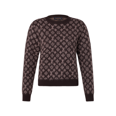 Ready-to-Wear Prendas Tejidas Jersey cepillado con motivo Monograma | Louis Vuitton ® (Ampliar producto)