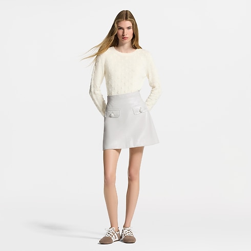 Ready-to-Wear Prendas Tejidas Jersey de punto con motivo Monograma 3D | Louis Vuitton ® (Ampliar producto)