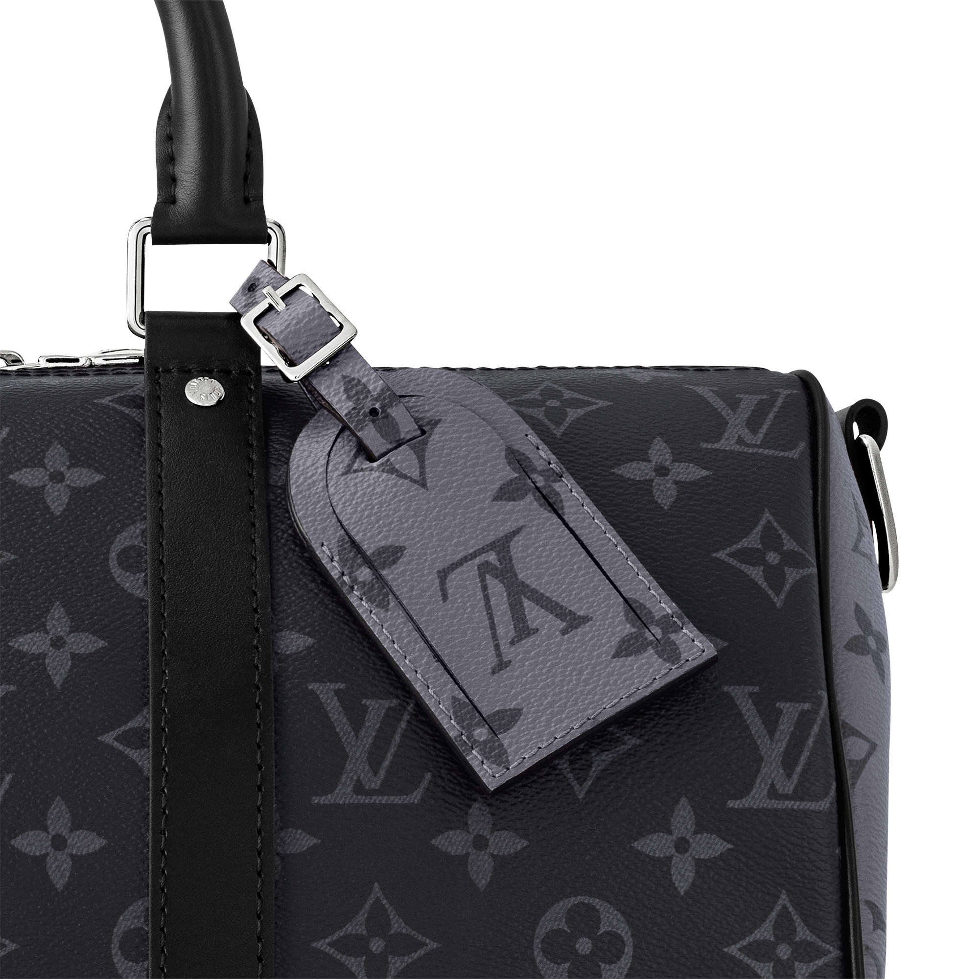 Monogram Eclipse Bolsas All Collections Keepall Bandoulière 35 | Louis Vuitton ® (Ampliar producto)