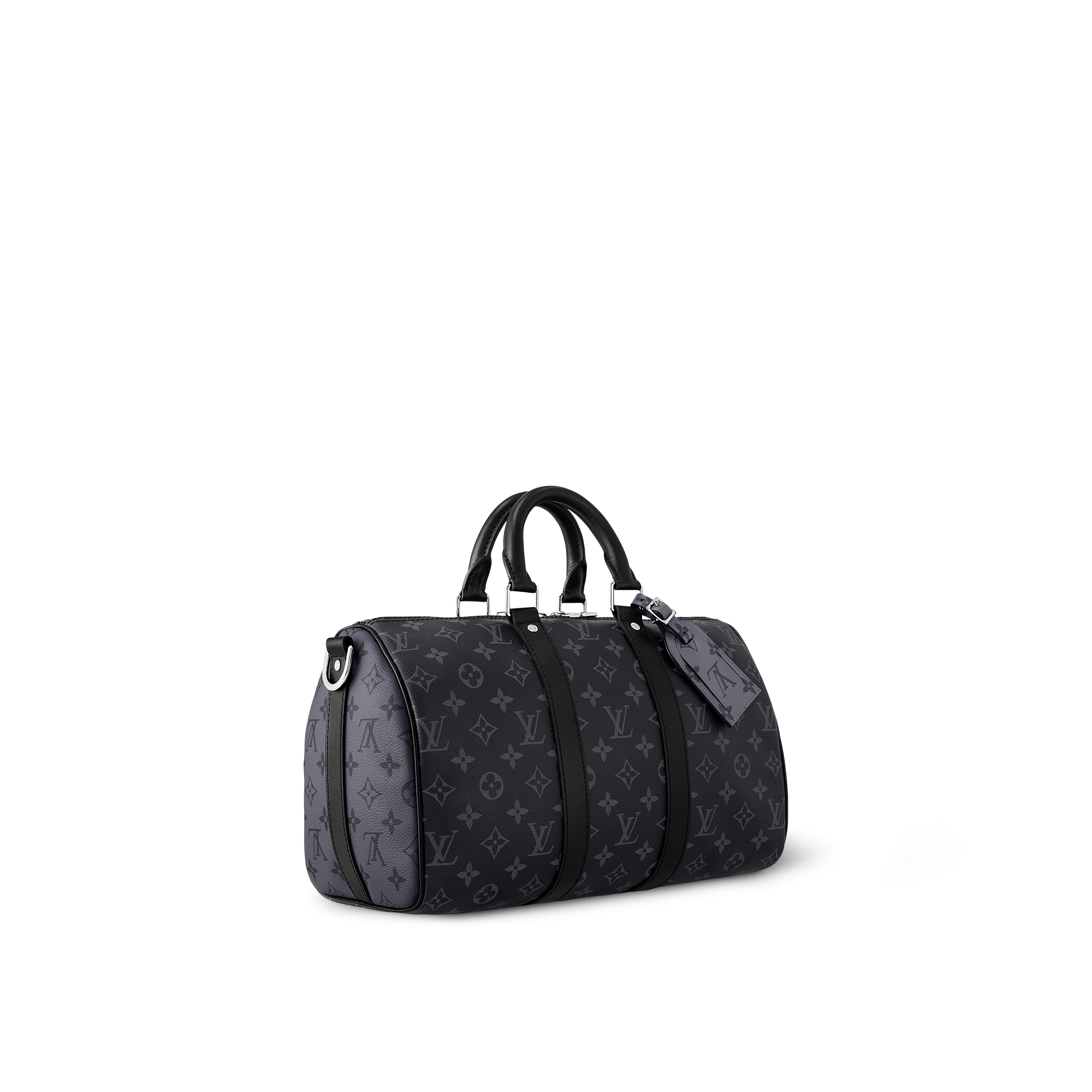Monogram Eclipse Bolsas All Collections Keepall Bandoulière 35 | Louis Vuitton ® (Ampliar producto)