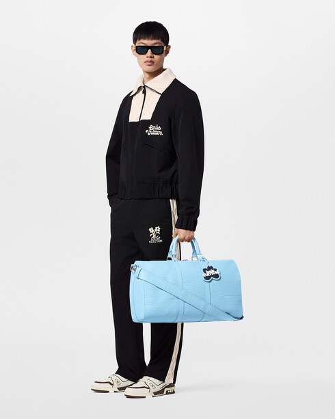 Discontinued Product Obs 9 Jaqueta em Tecido Tecnológico com Bordado e Gola de Tricô | Louis Vuitton ®