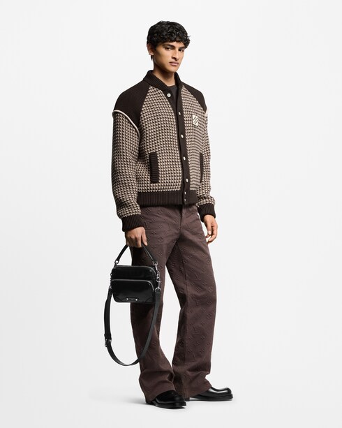 Ready-to-Wear All Ready-to-Wear Knitted Cotton Jacquard Bomber | Louis Vuitton ®