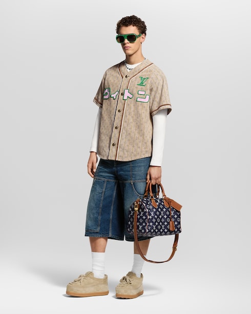 Prêt-à-Porter Tout le Prêt-à-Porter Maillot de baseball en cuir | Louis Vuitton ®