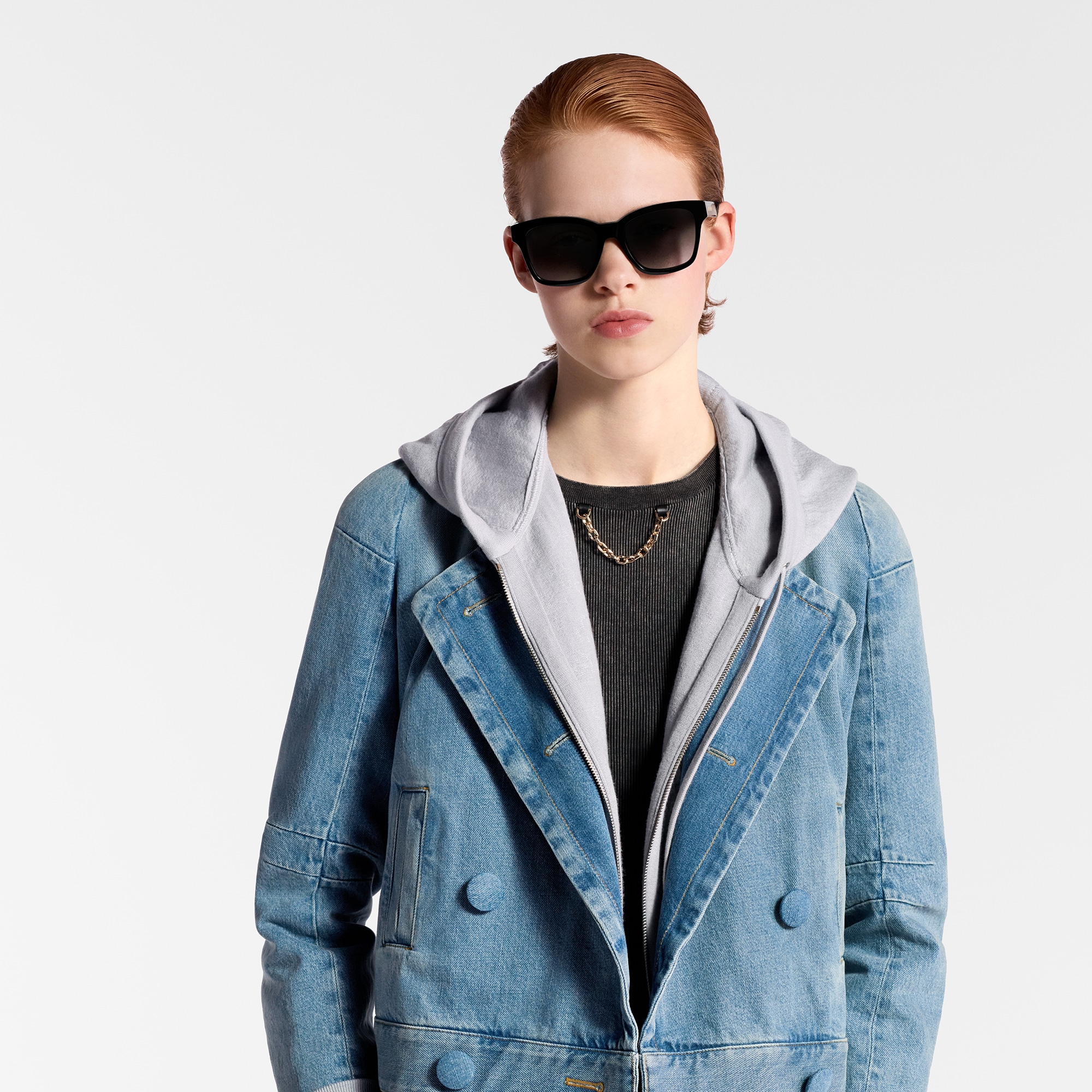 S00 Accesorios Lentes de sol Lentes de sol LV Essential Square | Louis Vuitton ® (Ampliar producto)