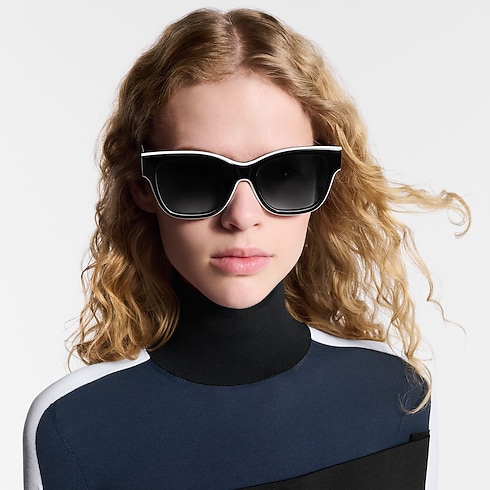 S00 Accesorios Lentes de sol Lentes de sol LV Line Square | Louis Vuitton ® (Ampliar producto)