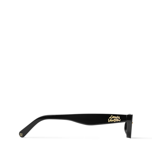 S00 Accesorios Lentes de sol Lentes de sol LV Script Rectangle | Louis Vuitton ® (Ampliar producto)